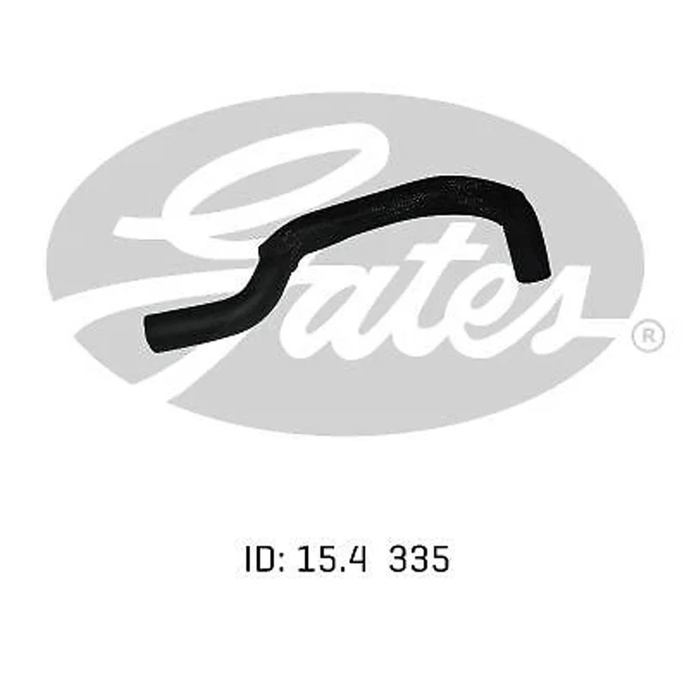 Gates Front Heater Hose 16 I.D. x 350 mm for Nissan Patrol Y61 4.5L TB45E 97~01