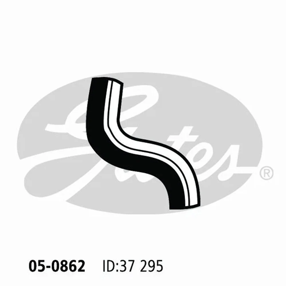 Gates Upper Radiator Hose for Toyota Landcruiser FZJ80R 4.5L Petrol 1FZFE 92~98