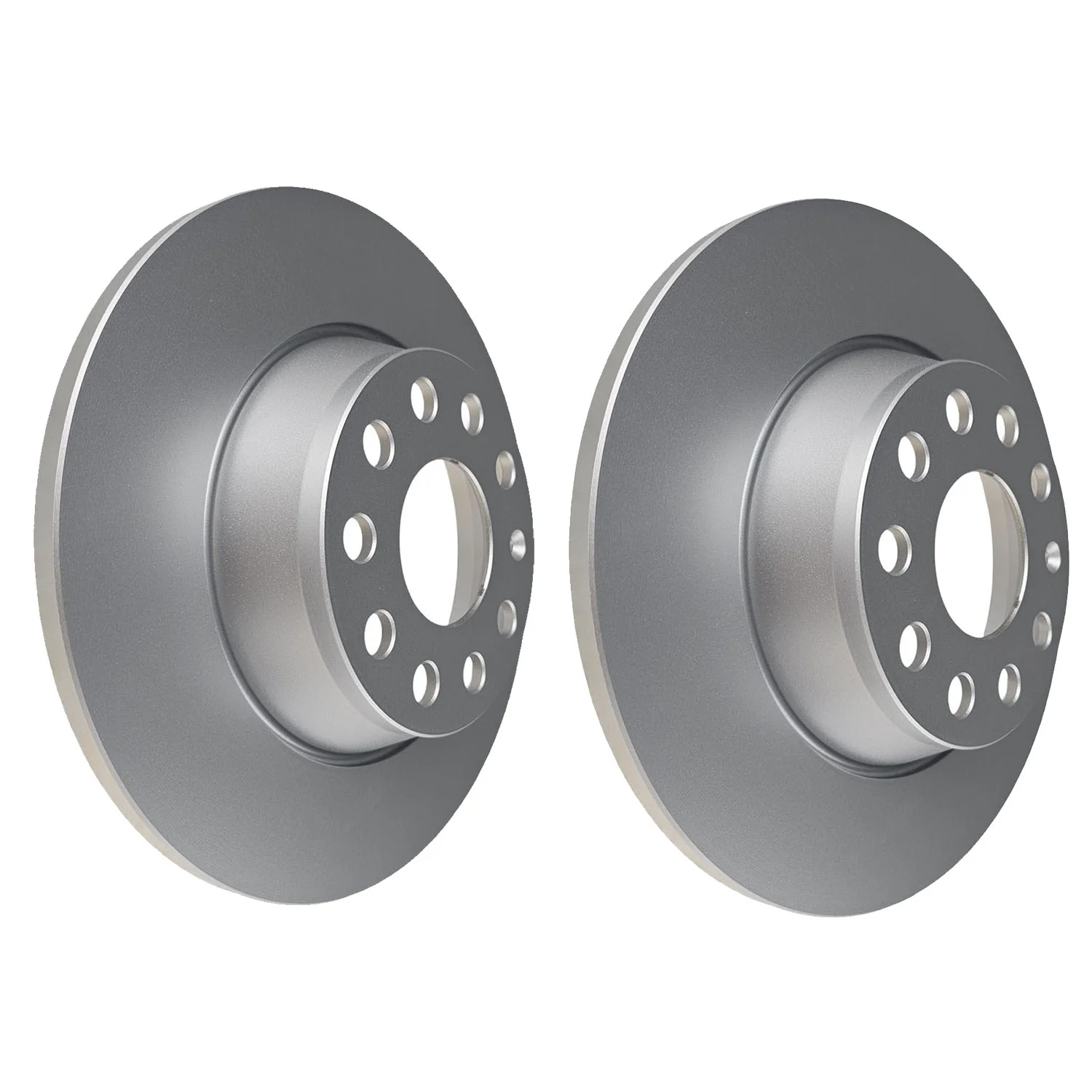 2 x Rear Brake Rotors for Audi A3 8P, Skoda Octavia 1Z, Volkswagen Golf MK5 MK6