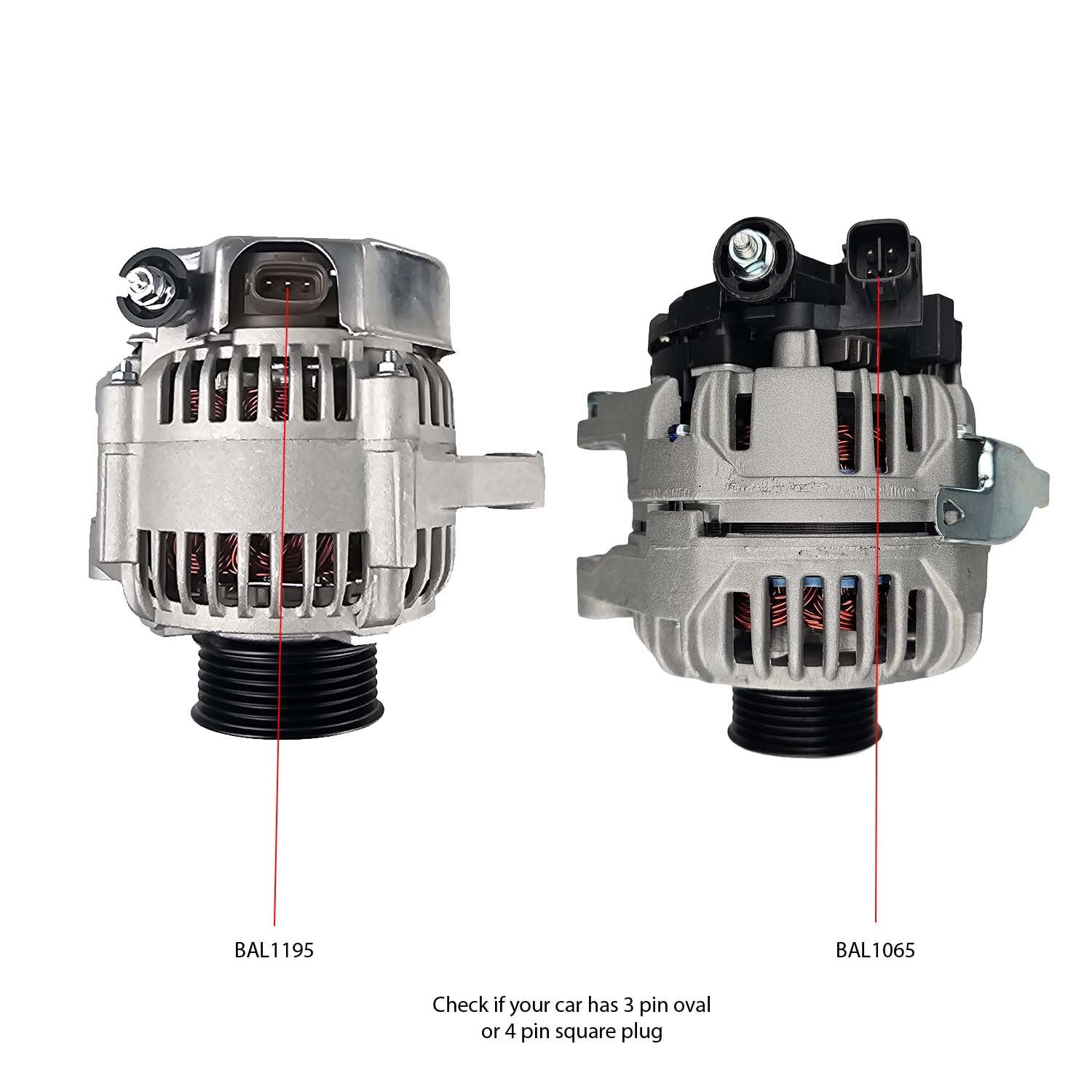 Alternator For Toyota Avalon Camry Lexus ES300 RX300 3.0L 1MZFE FWD 12V80A