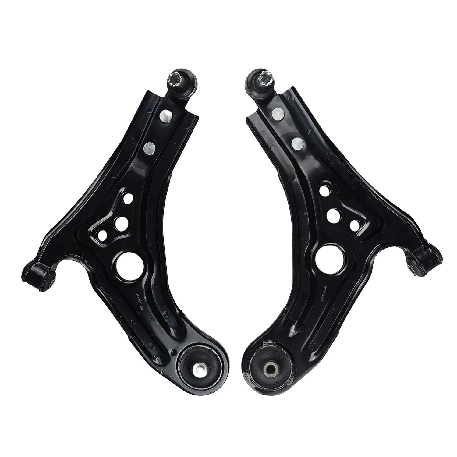 Pair Front Lower Control Arm for Daewoo Kalos T200 03~04 Holden Barina TK 05~11