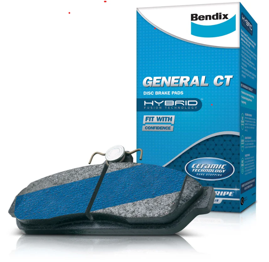 Bendix Rear Brake Pad Set for Ford Fairlane Falcon LTD - DB1078 GCT