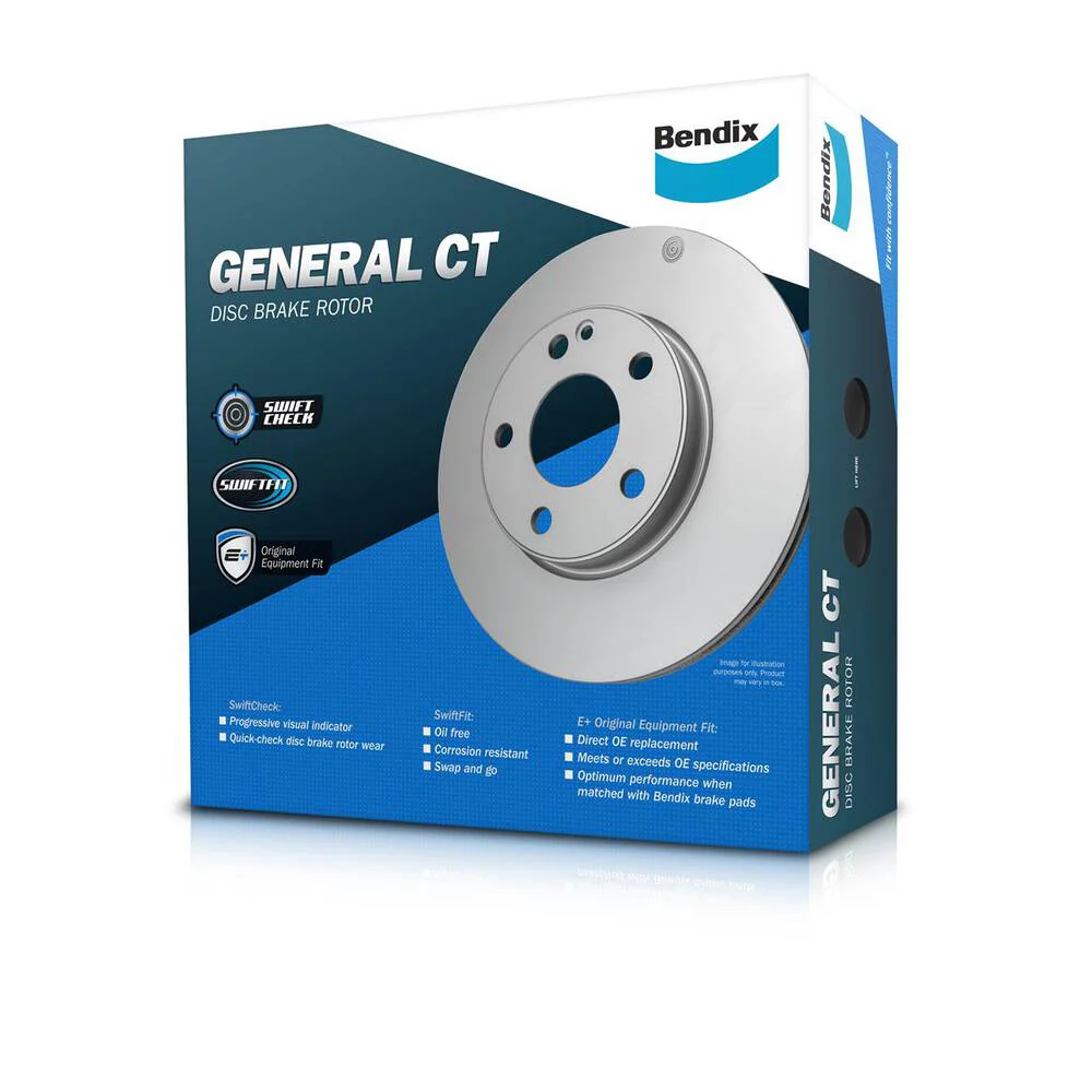 Bendix Front Brake Rotor for Honda Accord CM CM5 CM6 CP CP2 CP3, Accord Euro CL CL7 CL9 CU CU2, Honda MDX YD - Image 2