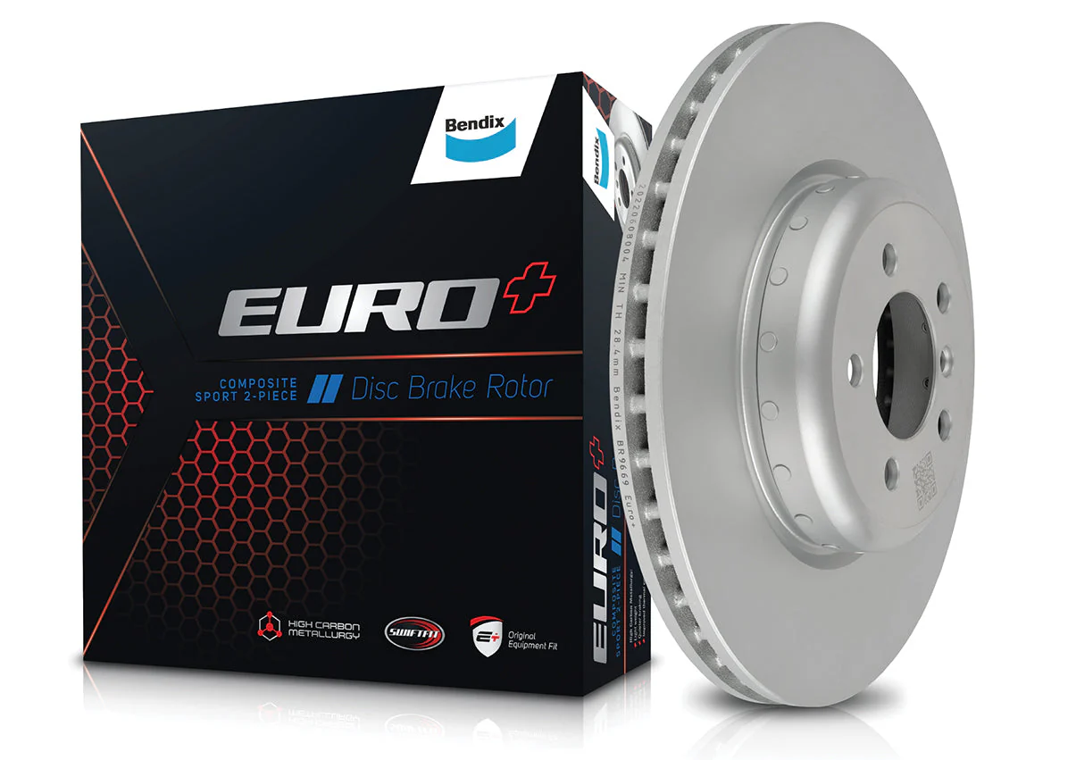 Bendix Rear Brake Rotor for Audi A3 Q3 TT, Skoda Kodiak, Volkswagen BR2837-EURO+