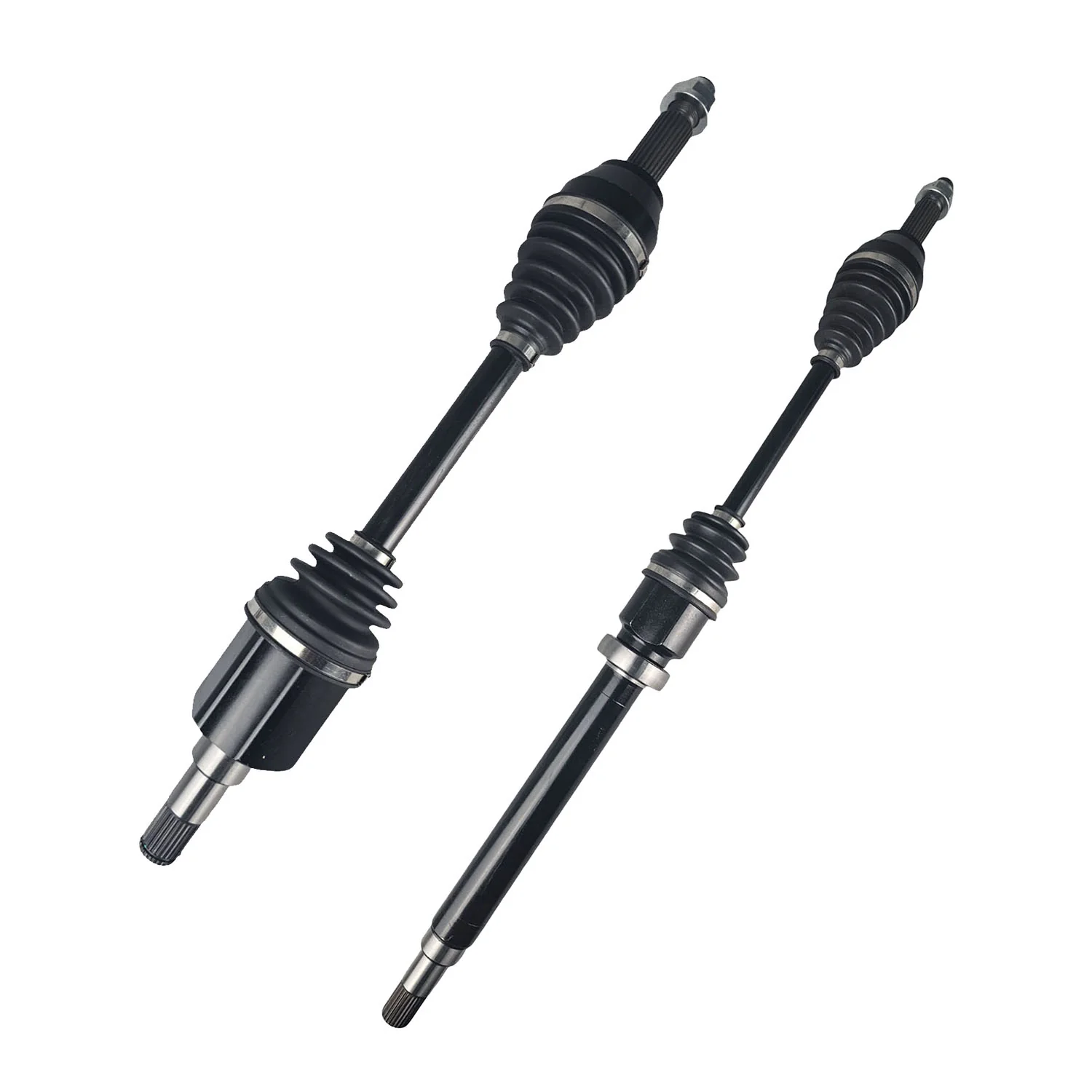 Two Front CV Drive Shafts for Ford Fiesta WS Auto