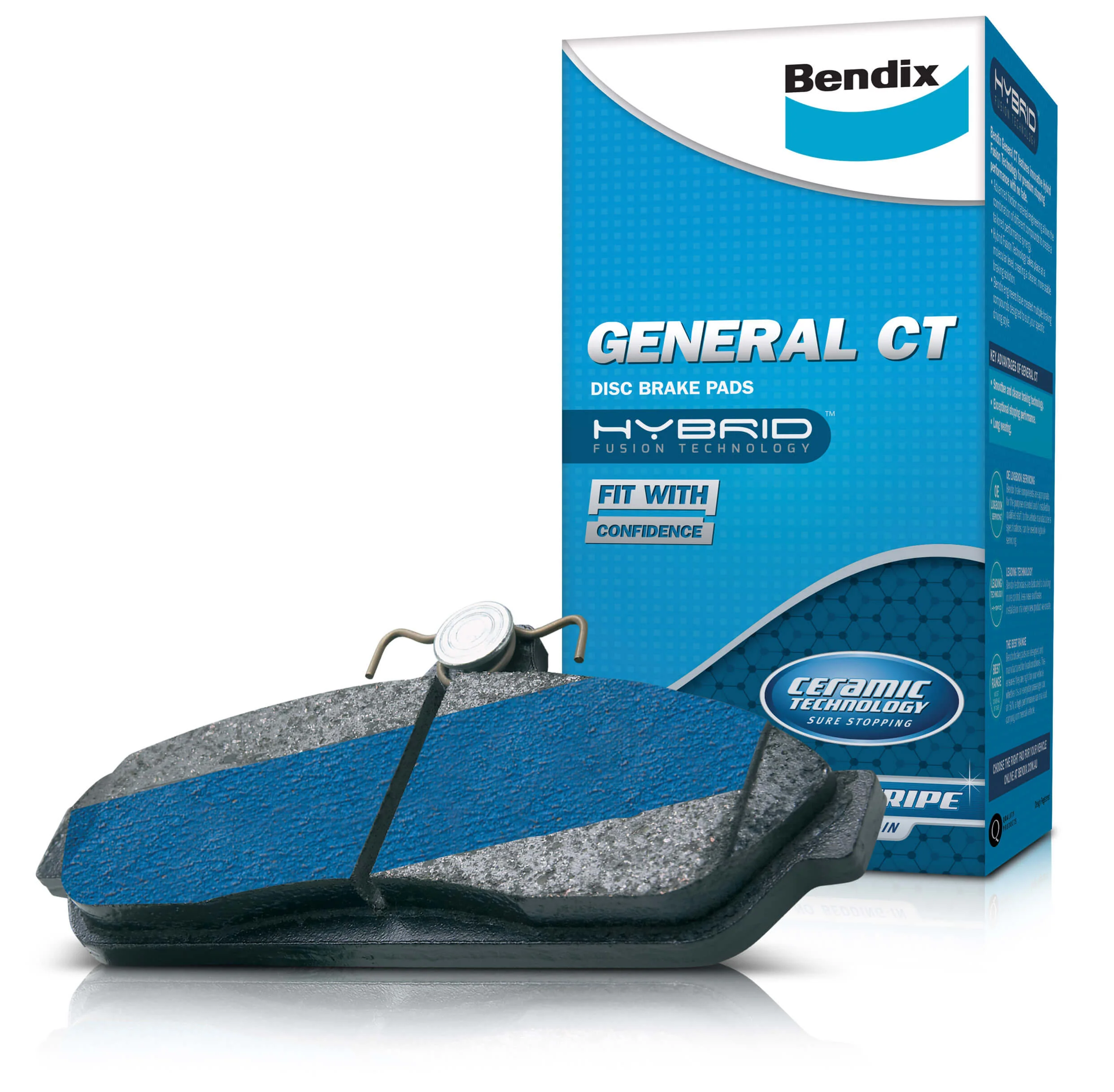 Bendix GCT Rear Brake Pads for Ford Falcon AU1 AU2 AU3  Holden Monaro CV8 V2 VZ