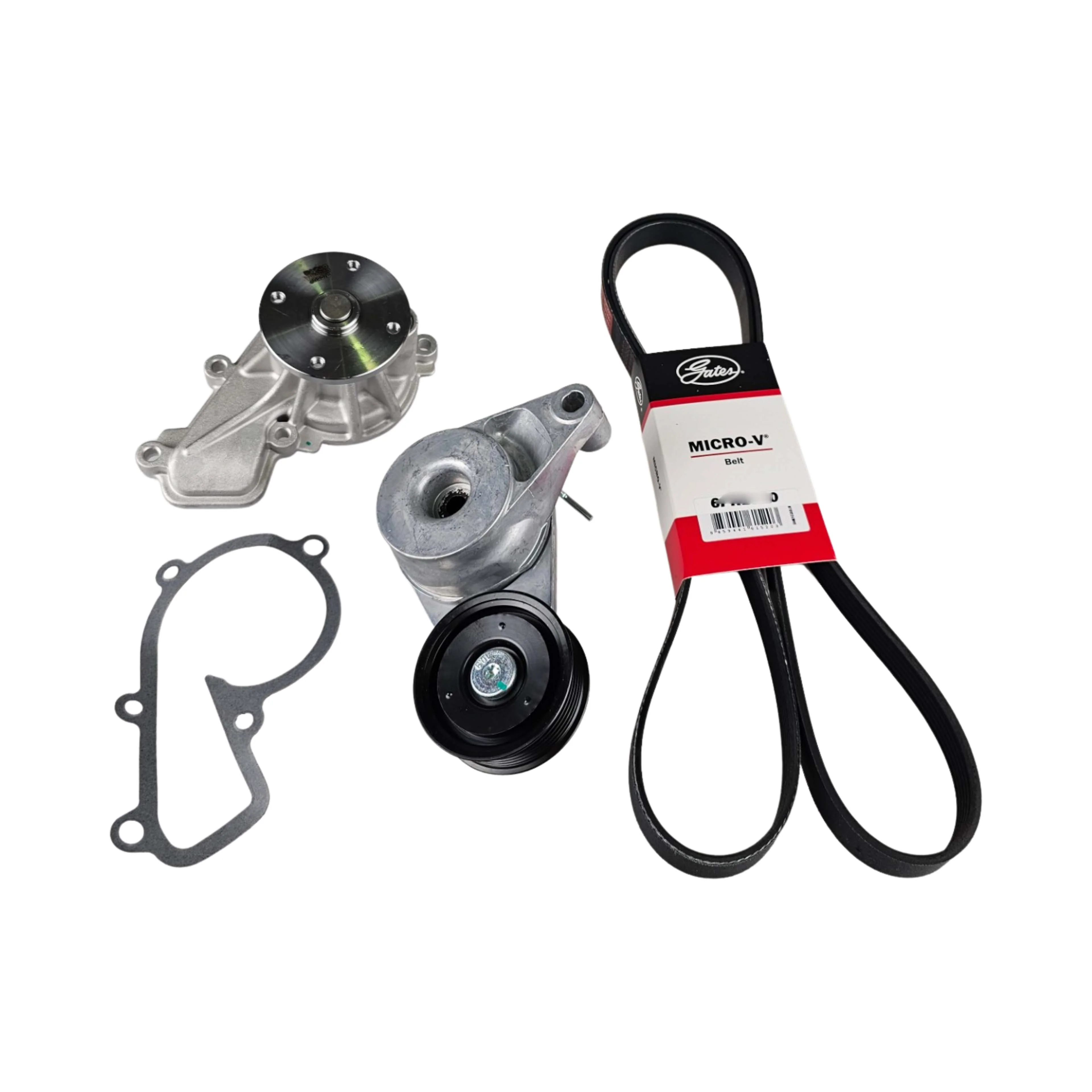 Drive Belt Tensioner & Water Pump Kit For i30 G4NB Sportage G4NA w/o AC
