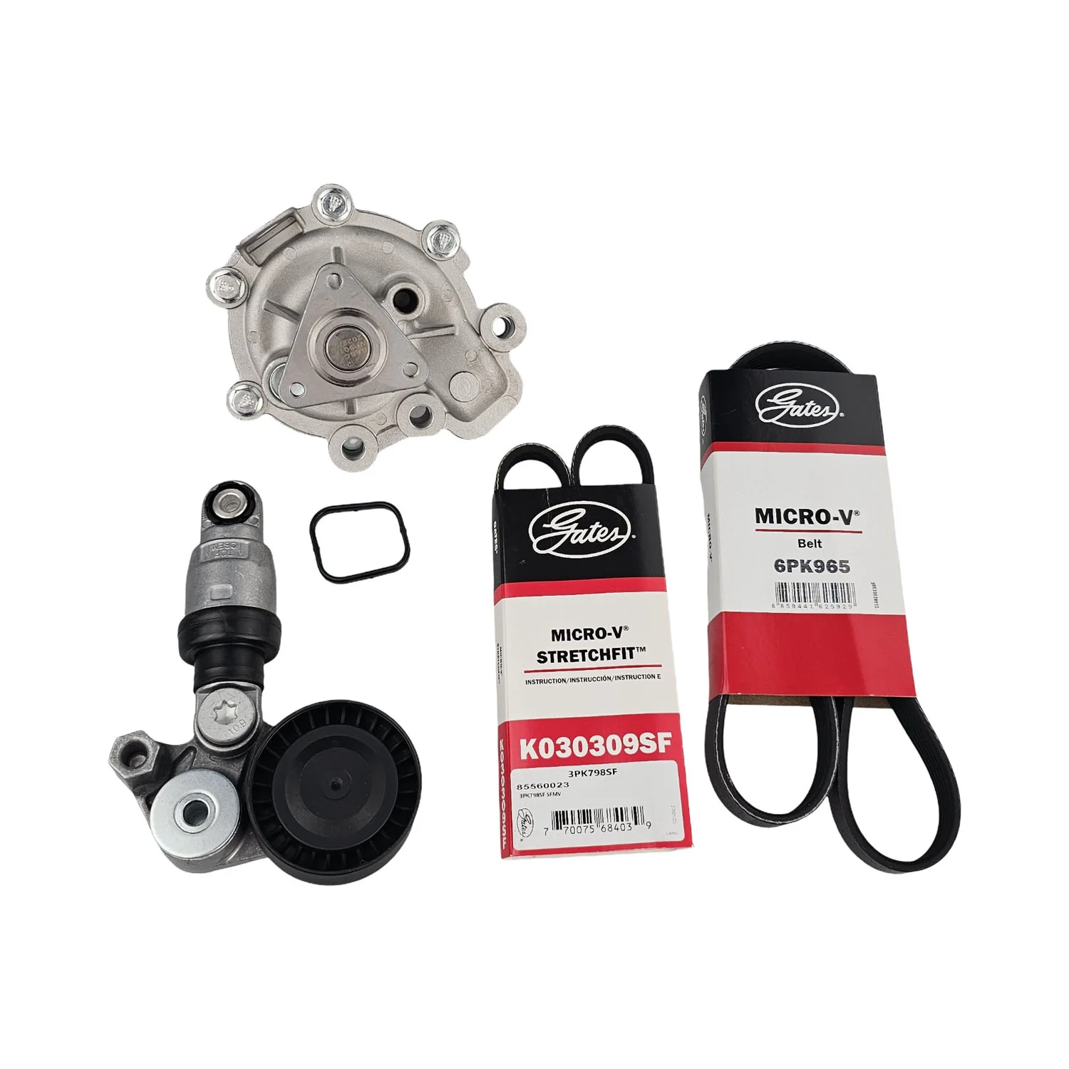 Drive Belt Tensioner & Water Pump Kit For Mazda CX-3 DK DK2W7 2.0L PE-VPS 15~27