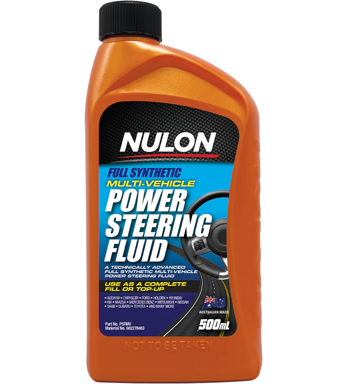 Nulon Full Synthetic Multi-Vehicle Power Steering Fluid 500ml - PSFMV