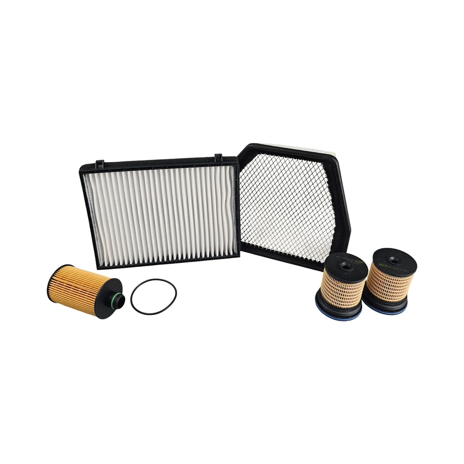Oil Fuel Air Cabin Filter kit + Oil for Holden Captiva 5, 7 CG 2.2L Diesel Z22D1 - Image 2