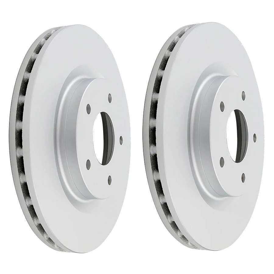 2x Front Disc Brake Rotors For Mitsubishi Outlander ZG ZH ZJ ZK ZL PHEV Hybrid