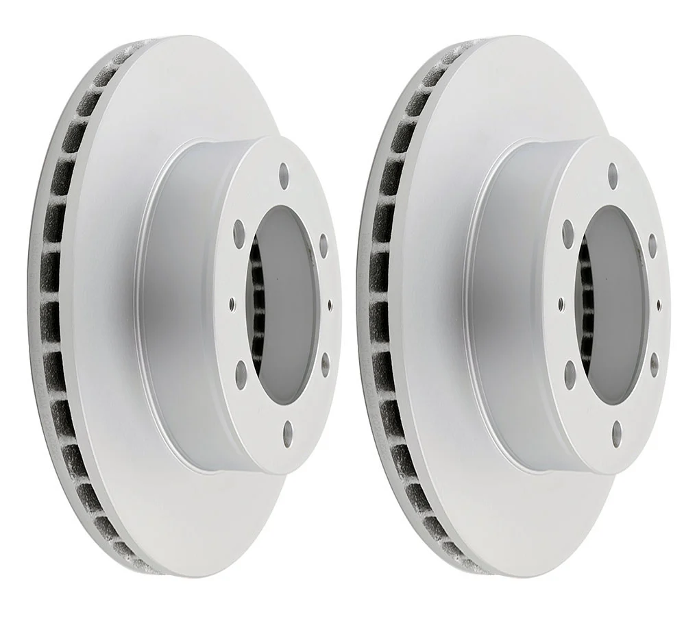 2 x Front Disc Brake Rotor For Toyota Hilux KUN25 KUN26 GGN25 297mm