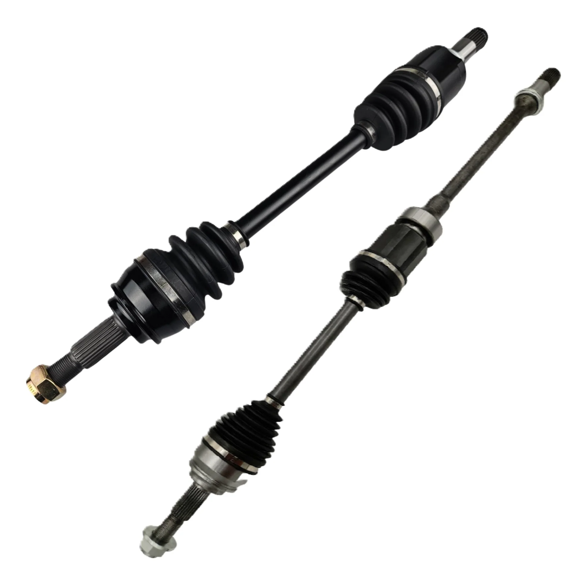 Pair Front Left Right CV Axle Drive Shaft For Mazda 2 DJ, 200 DL, 200 Automatic FWD
