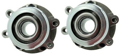 Pair Front Wheel Bearing Hub Assy For Nissan E52 J32 Z51 R52 FWD AWD ABS 32 Spl - Image 3