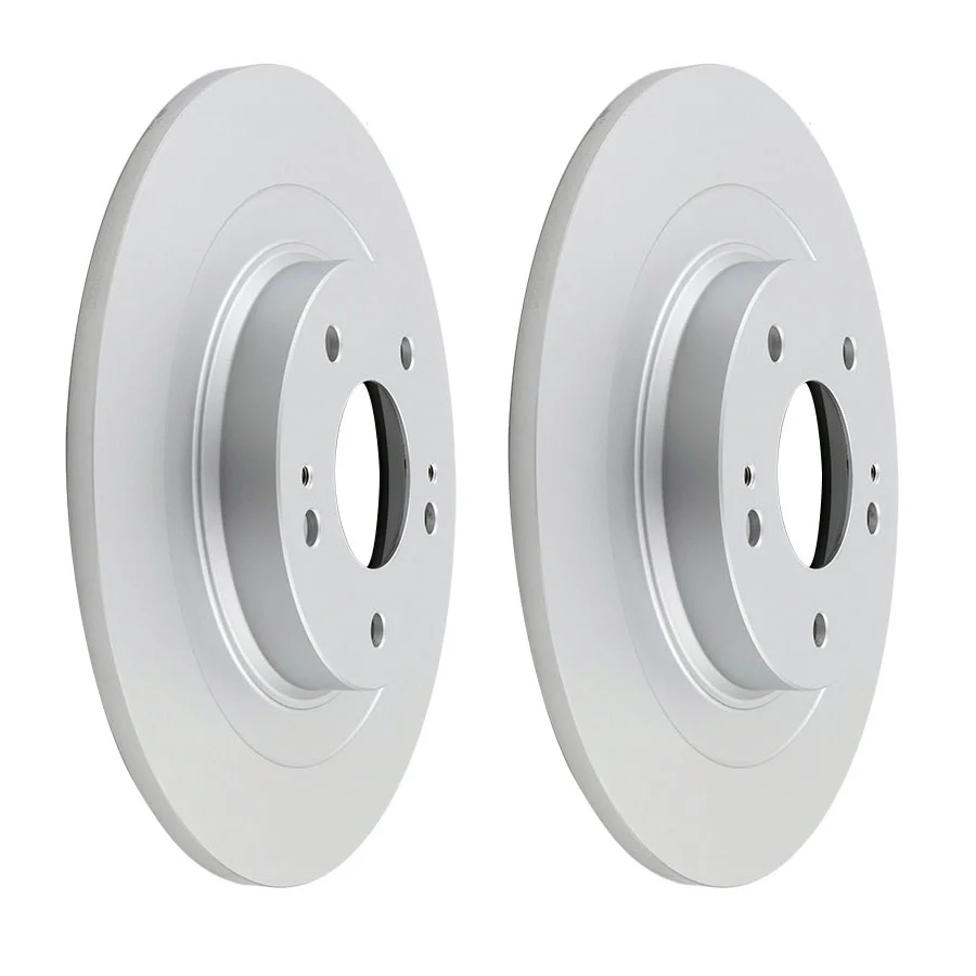 Pair Rear Brake Disc Rotor For Citroen C4 Aircross 2.0L 4B11 Peugeot 4008 2012-2