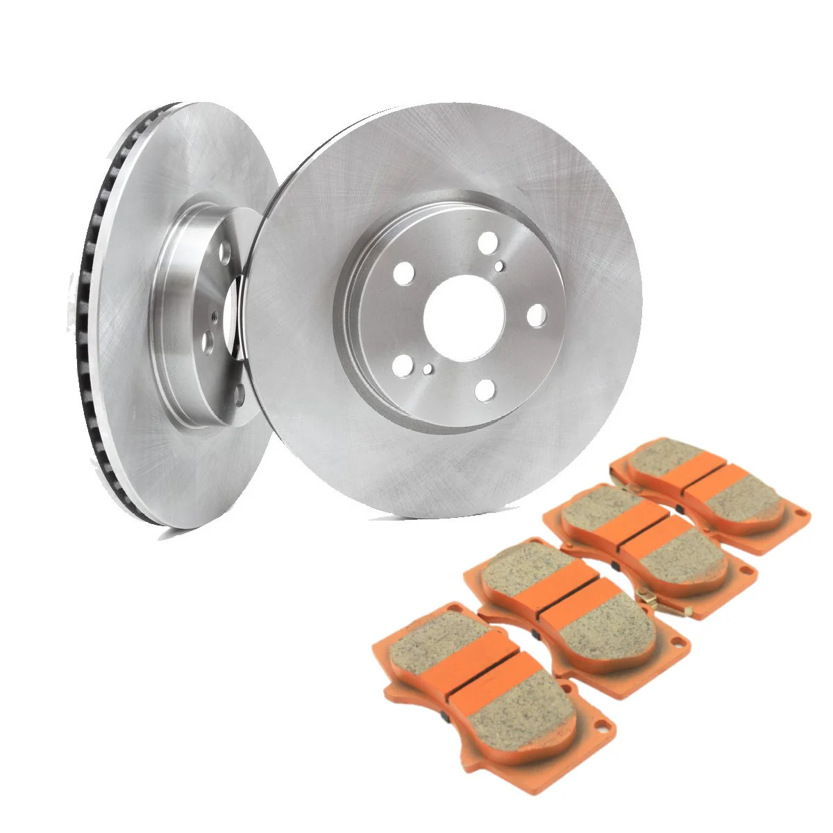 Rear Brake Pads + Disc Rotors For Nissan X-Trail T32 with Electric Park Brake