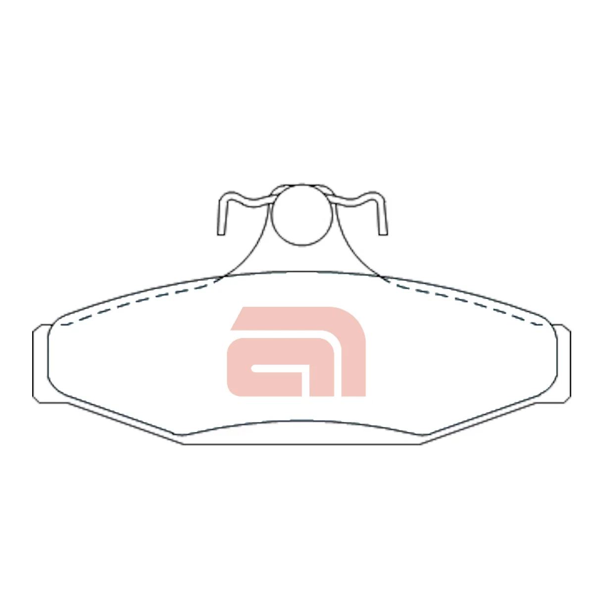 Rear Brake Pads for Ford Falcon AU BA BF Falcon EF EL GX DB1376 - Image 2