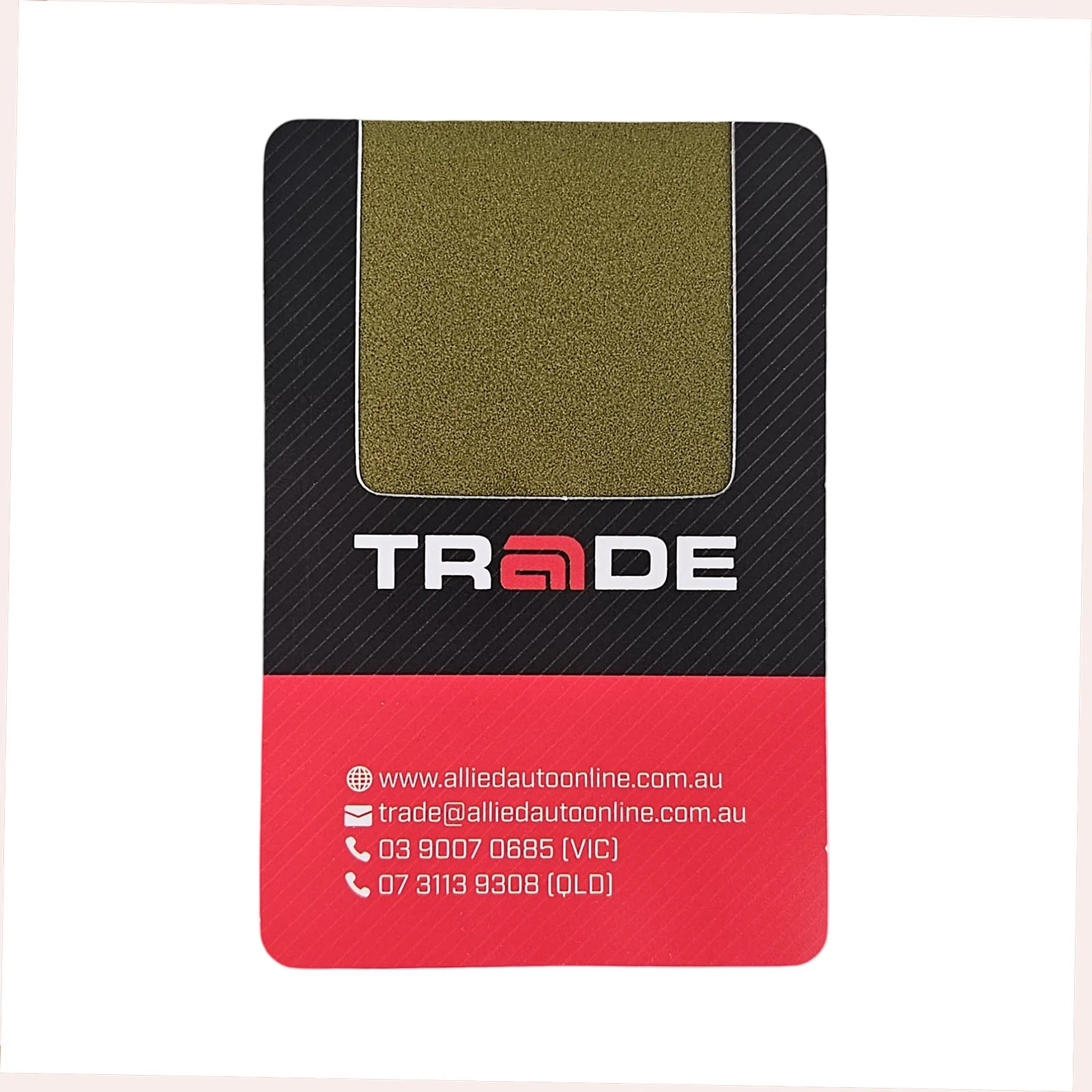Wheel Bearing or Hub Integrated Magnetic Sensor ABS Test Card