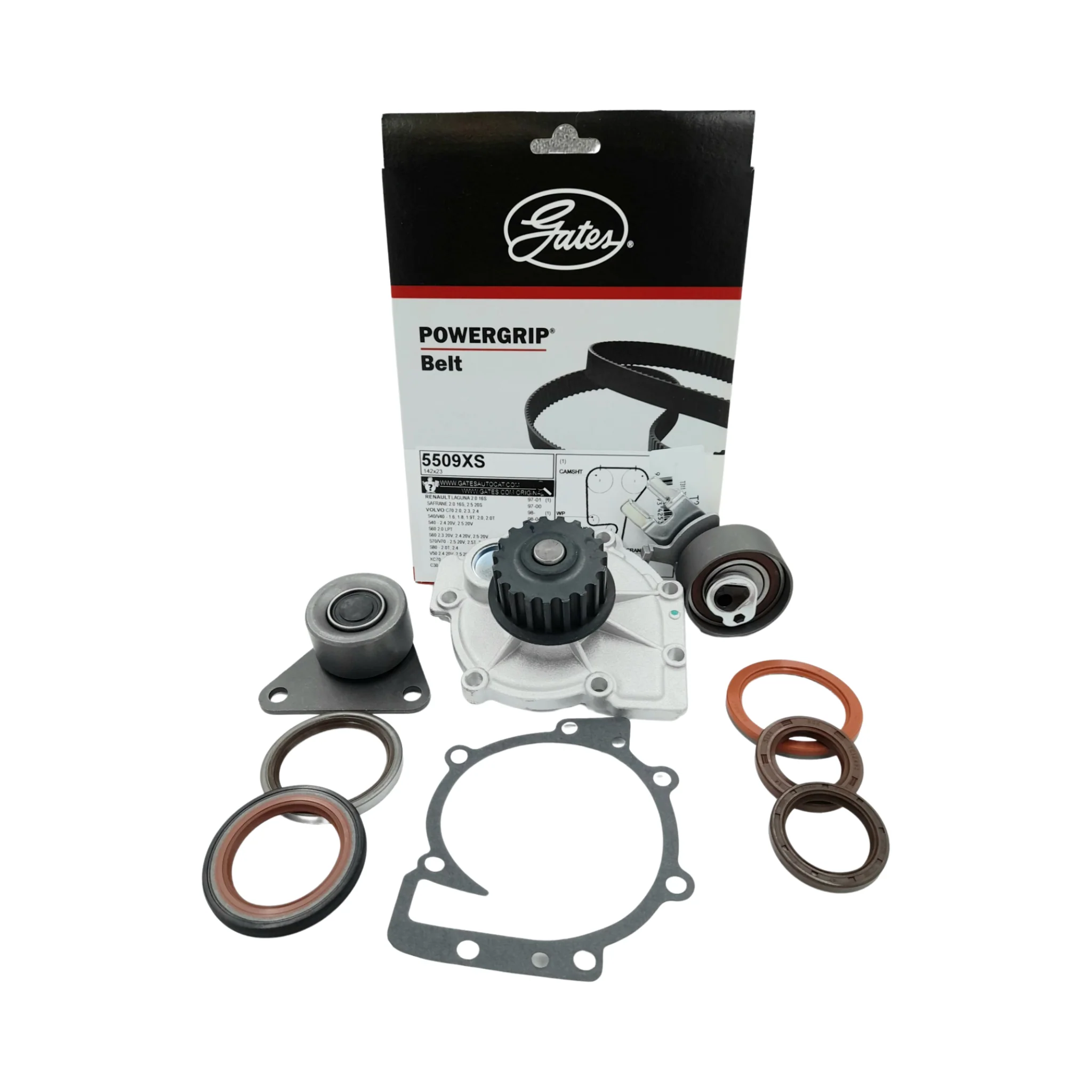 Timing Belt Kit for Ford Focus LS LT LV B5254T3 HYDA Mondeo MA MB HUBA Volvo C30 C70 P2 P80 P3 S40 S60 P2 S70 P80 S80 P2 P80 V40 V50 V70 P80 P2 V70R P2 P80 XC70 XC90 P2 2.0L 2.3L 2.4L 2.5L
